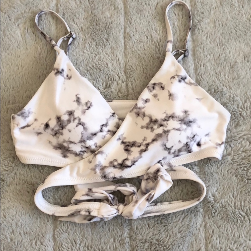 Garage Marble Bikini Top